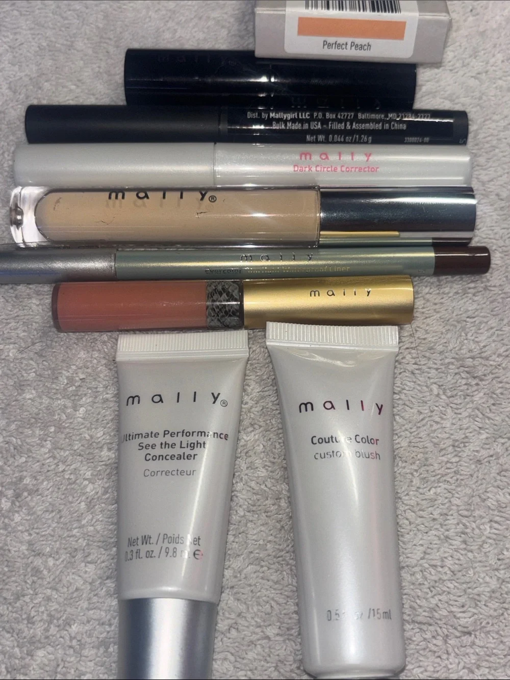 Mally Beauty Concealer & Corrector Set in Black, White, Beige, Gold, Pink